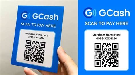 gcash scan to pay logo|QR Code Standee Template (Editable in Canva) .